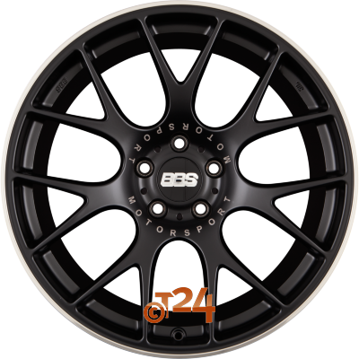 BBS Velgen - CH-R Schwarz Matt met RVS stootbescherming - 20 inch