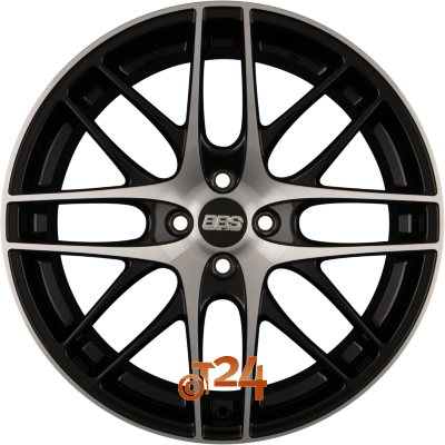 BBS Velgen - CS Schwarz Diamantgedraaid - 17 inch