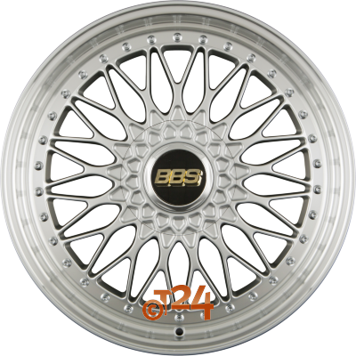 BBS Velgen - SUPER RS Wielnaaf Brillantsilber-Velgbed Diamantgedraaid - 20 inch