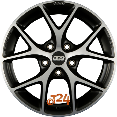 BBS Velgen - SR Vulcano Grau Diamantgedraaid - 17 inch