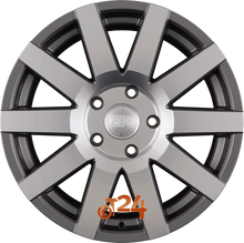 BLACK RHINO Velgen - JOURNEY Gloss Gunmetal Mirror Cut Face - 18 inch