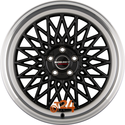 BORBET Velgen - B Black Rim Polished - 19 inch