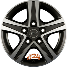 BORBET Velgen - CWD Mistral Anthracite Glossy Polished - 16 inch