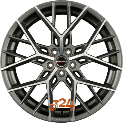 BORBET Velgen - BY Titan Polished Matt - 18 inch