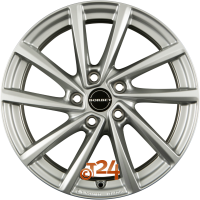 BORBET Velgen - V Brilliant Silver - 16 inch