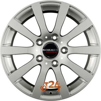 BORBET Velgen - C2C Brilliant Silver - 18 inch