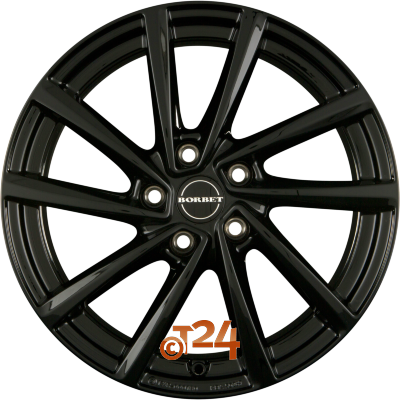 BORBET Velgen - V Black Glossy - 17 inch