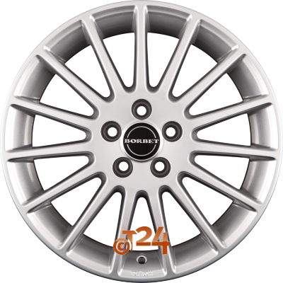 BORBET Velgen - LS Kristallsilber - 17 inch