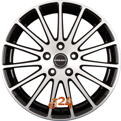 BORBET Velgen - LS Schwarz Poliert - 18 inch