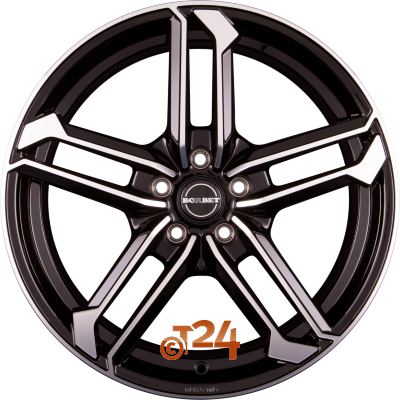 BORBET Velgen - ATX Black Polished Glossy - 19 inch