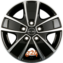 BORBET Velgen - CWG Black Polished - 16 inch