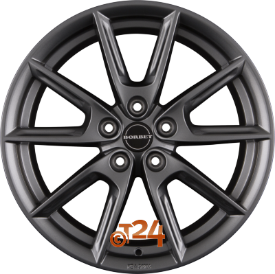BORBET Velgen - LX Grey Glossy - 18 inch
