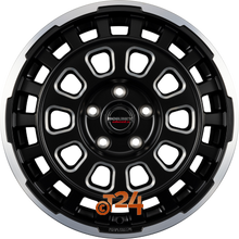 BORBET Velgen - CW7 Black Rim Window Polished Matt - 18 inch