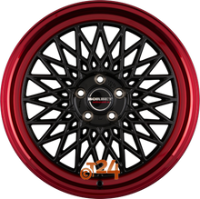 BORBET Velgen - B Black Rim Red - 18 inch