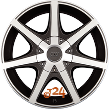 BORBET Velgen - CWE Mistral Anthracite Glossy Polished - 16 inch