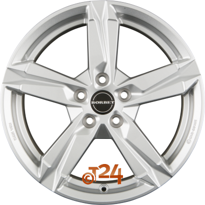 BORBET Velgen - T10 Kristallsilber - 17 inch