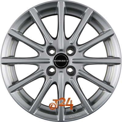 BORBET Velgen - BL4 Brilliant Silver - 15 inch