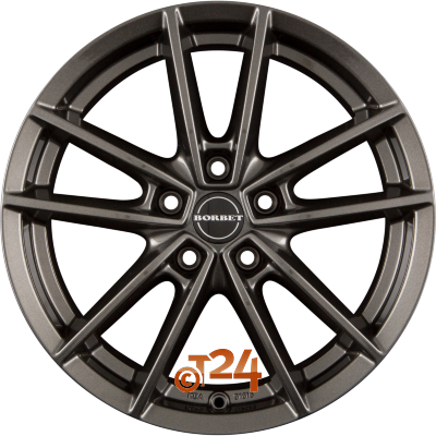 BORBET Velgen - W Mistral Anthracite Glossy - 16 inch