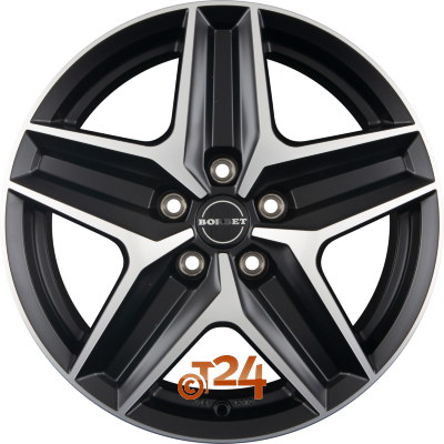 BORBET Velgen - CWZ Black Polished Matt - 18 inch