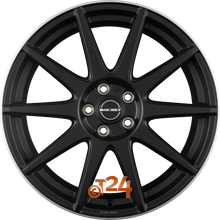 BORBET Velgen - GTX Black Matt Rim Silver - 19 inch