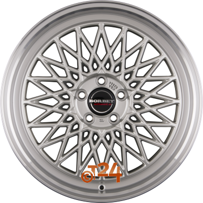 BORBET Velgen - B Silver Rim Polished - 18 inch