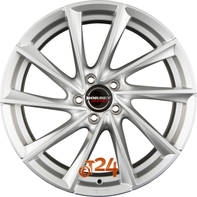 BORBET Velgen - VTX Brilliant Silver - 19 inch