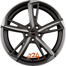 BORBET Velgen - BU1 Mistral Anthracite Glossy Polished - 19 inch