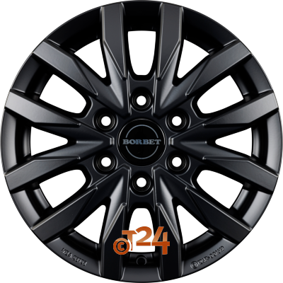 BORBET Velgen - CW6 Black Matt - 16 inch