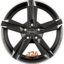 BORBET Velgen - T10 Matt Schwarz Poliert - 17 inch