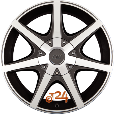 BORBET Velgen - CWE Mistral Anthracite Glossy Polished - 16 inch