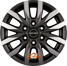 BORBET Velgen - CW6 Mistral Anthracite Glossy Polished - 17 inch