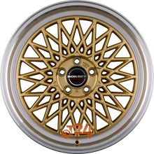 BORBET Velgen - B Gold Rim Polished - 20 inch