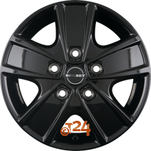 BORBET Velgen - CWG Black Glossy - 16 inch