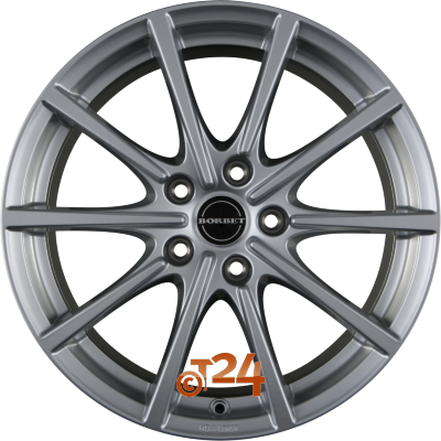 BORBET Velgen - BL5 Brilliant Silver - 17 inch