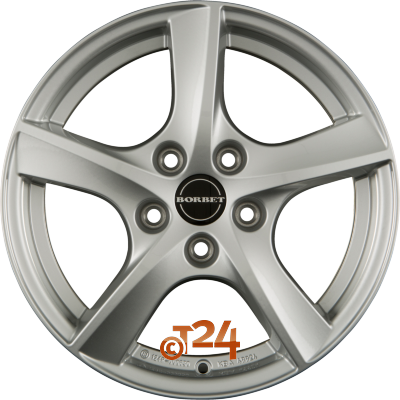 BORBET Velgen - TL Brilliant Silver - 16 inch