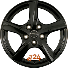 BORBET Velgen - TL Black Glossy - 17 inch