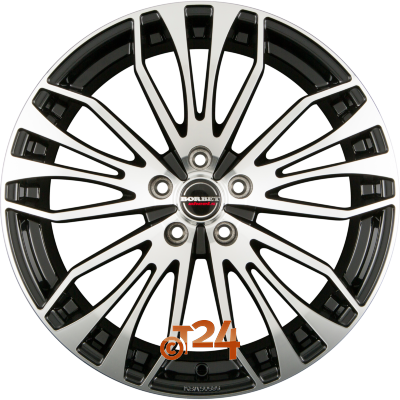 BORBET Velgen - RB Black Polished - 18 inch