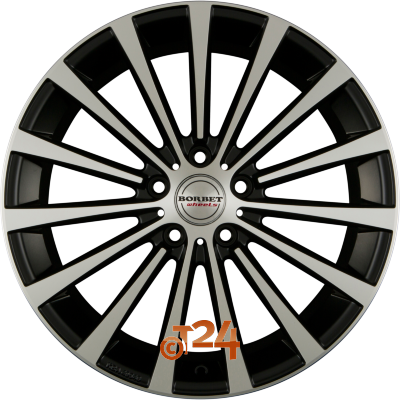 BORBET Velgen - BLX Black Polished Matt - 20 inch