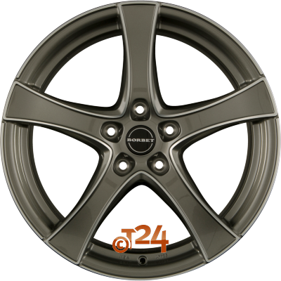 BORBET Velgen - F2 Graphite Polished - 18 inch