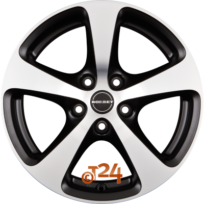 BORBET Velgen - CC Black Polished Matt - 17 inch
