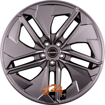 BORBET Velgen - TX Metal Grey Glossy - 20 inch