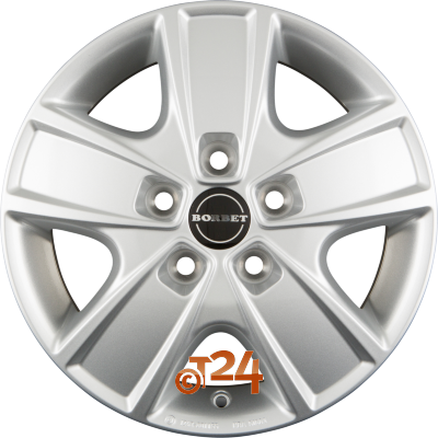 BORBET Velgen - CWG Crystral Silver - 16 inch