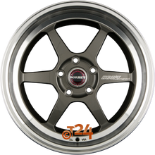BORBET Velgen - DB8GT Graphite Rim Polished - 18 inch