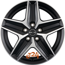 BORBET Velgen - CWZ Black Polished Matt - 18 inch