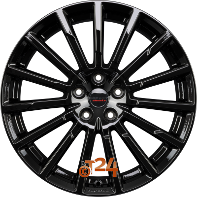 BORBET Velgen - BX15 Black Glossy - 18 inch