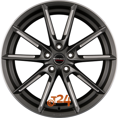 BORBET Velgen - LX Graphite Spoke Rim Polished - 19 inch