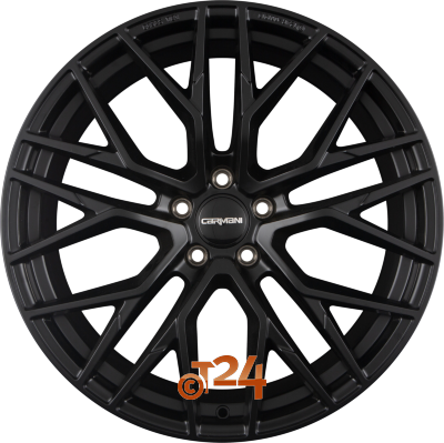 CARMANI Velgen - CA20 LUDWIG Black Matt  - 20 inch