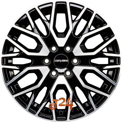 CARMANI Velgen - CA20 LUDWIG HIGH LOAD Black Polish  - 18 inch