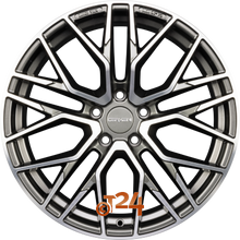 CARMANI Velgen - CA20 LUDWIG Hyper Gun Polish  - 17 inch