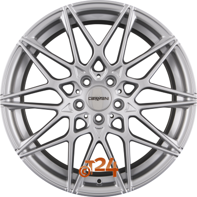 CARMANI Velgen - CA18 KNUT White Silver  - 18 inch